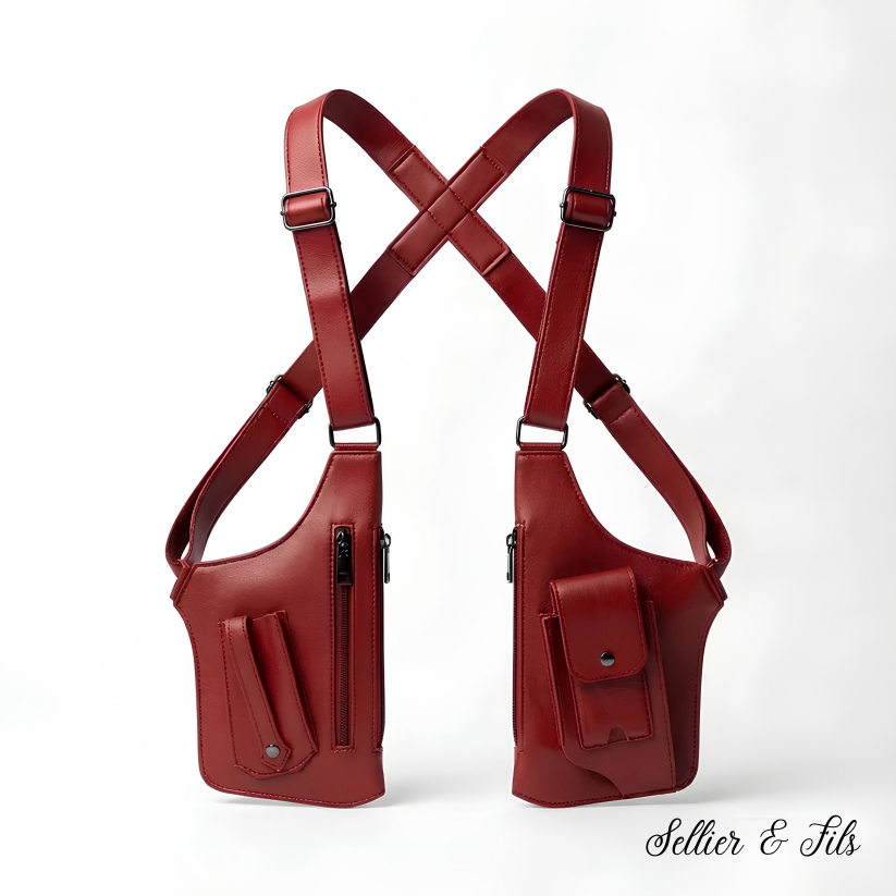 Sac bandoulière en cuir haut de gamme