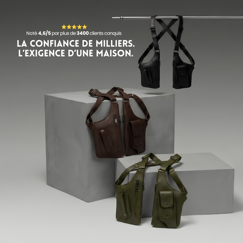 Sac bandoulière en cuir haut de gamme