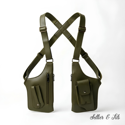 Sac bandoulière en cuir haut de gamme