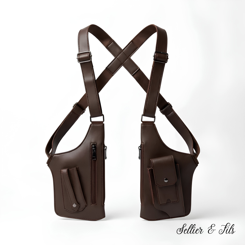 Sac bandoulière en cuir haut de gamme